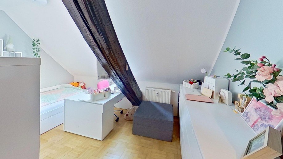Kinderzimmer Dachgeschosswohnung S�dliches Anhalt -G�rzig OT Reinsdorf