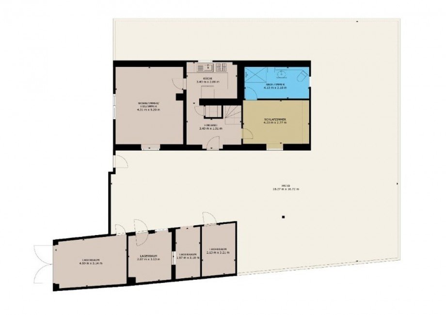 Grundriss EG Einfamilienhaus K�nnern