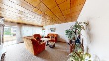 Wohnzimmer Ohne K�uferprovision!!! Schicker Flachbau mit gro�z�giger Terrasse in ruhiger Wohnsiedlung
