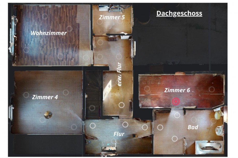 Grundriss DG Einfamilienhaus S�dliches Anhalt OT Piethen