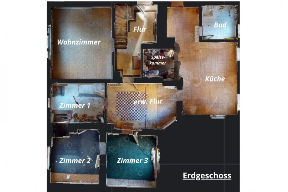 Grundriss EG Einfamilienhaus S�dliches Anhalt OT Piethen