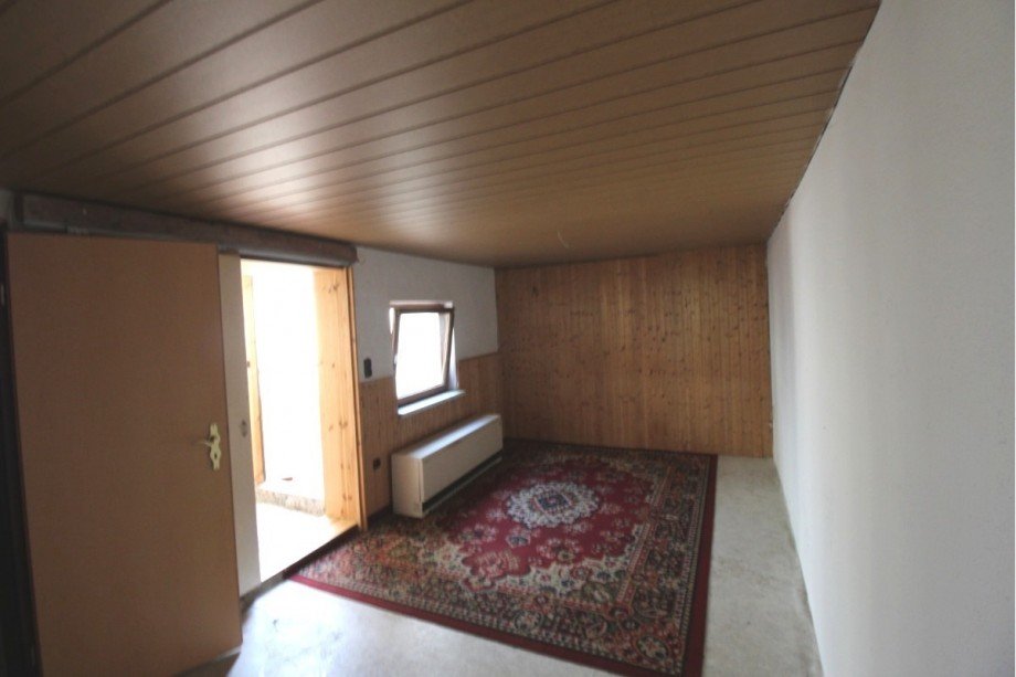 Wohnzimmer im Anbau Reihenhaus Aken