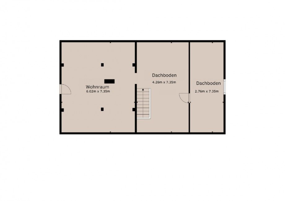 Grundriss DG Einfamilienhaus Dessau-Ro�lau