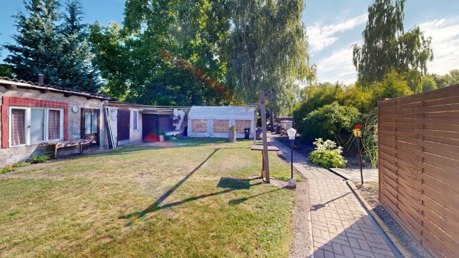 Nebengelass im Garten Mehrfamilienhaus S�dliches Anhalt