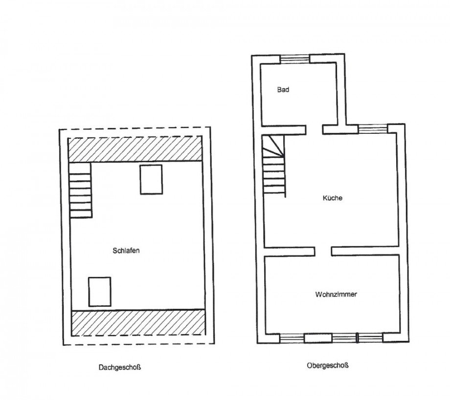 Grundriss Wohnung Maisonettewohnung K�then/ Anhalt