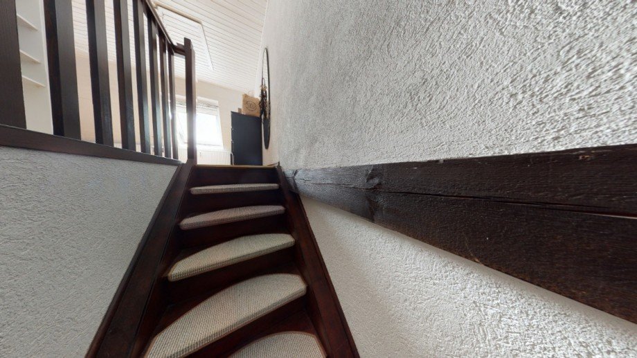 Aufgang zur Schlafstube Maisonettewohnung K�then/ Anhalt