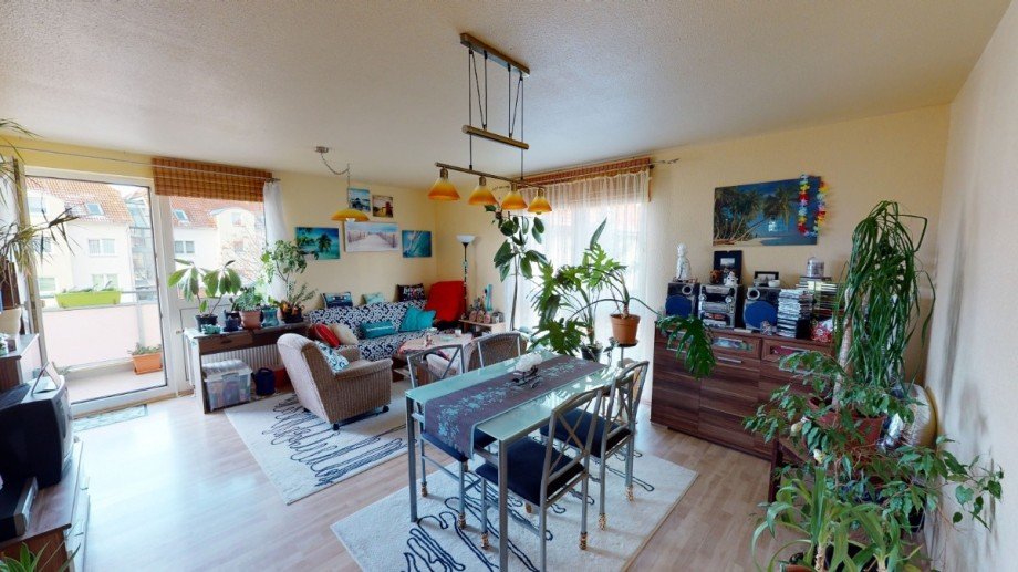 Wohnzimmer Etagenwohnung K�then