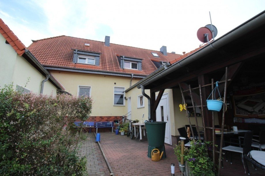 R�ckansicht Reihenmittelhaus Osternienburger Land