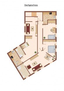 Grundriss Dachgeschoss Ohne K�uferprovision!!! Wohn-und Gesch�ftshaus in zentrumsnaher Lage
