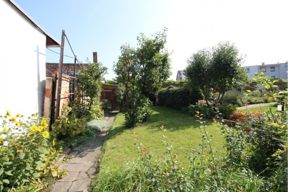 Gartenbereich Reihenmittelhaus K�then