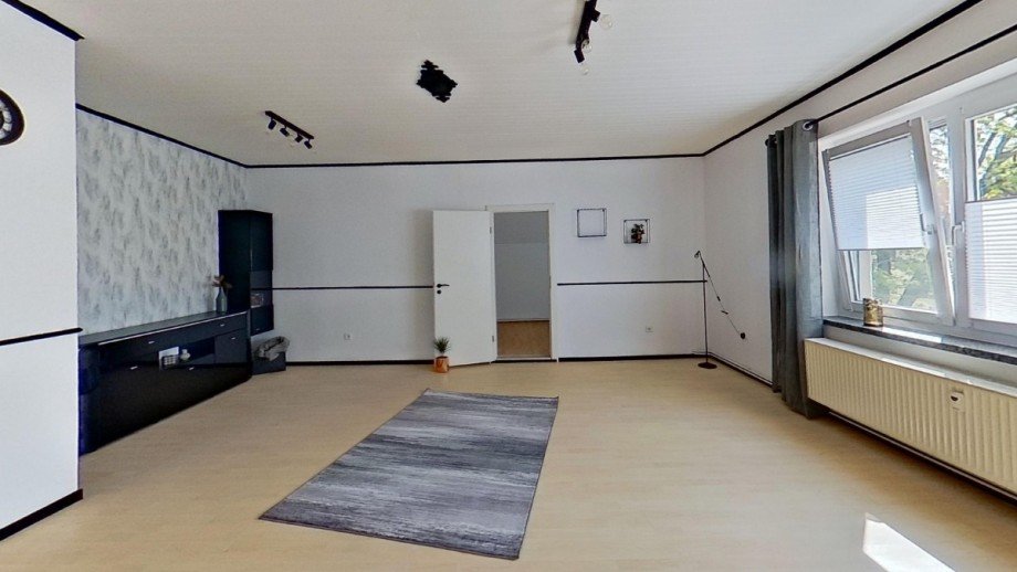 Wohnzimmer Dachgeschosswohnung K�then