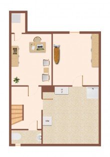 Grundriss KG OHNE K�UFERPROVISION!!! Gem�tliches Reihenhaus mit schickem Garten