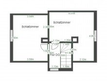 Grundriss DG PROVISIONSFREI!!! Niedliches H�uschen in sch�ner Siedlungslage