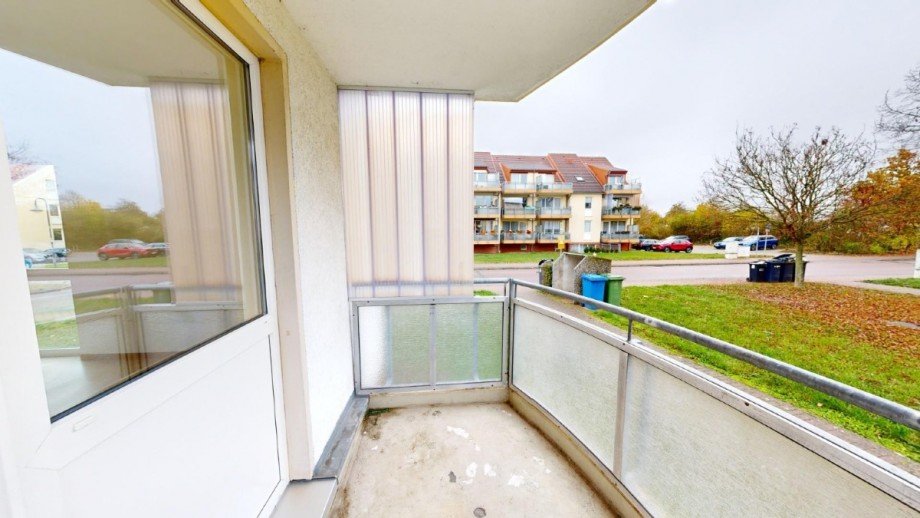 Balkon Erdgeschosswohnung K�then
