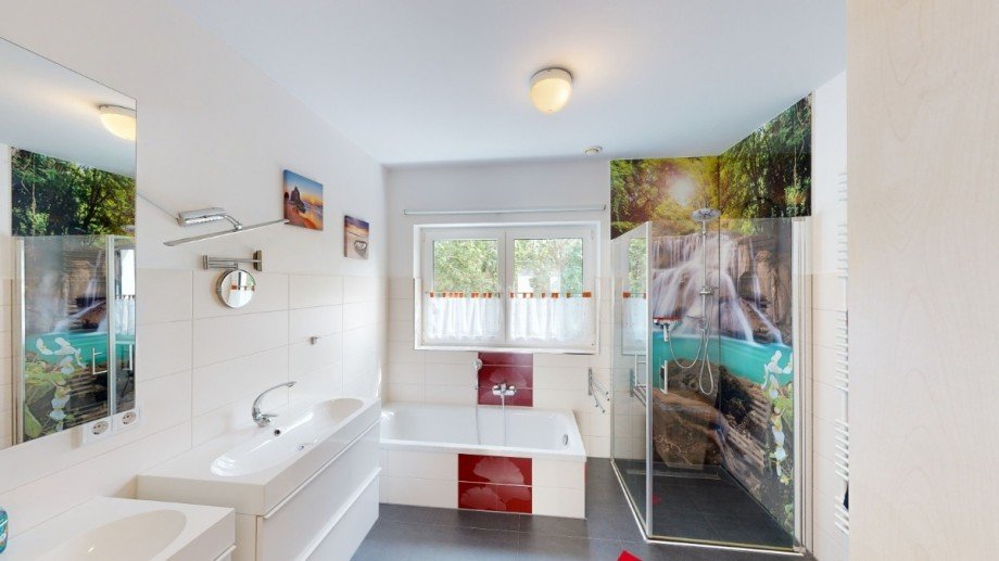 Badezimmer Bungalow Osternienburger Land