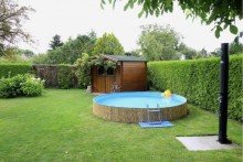 Garten mit Pool Traumhaftes Einfamilienhaus im S�dlichen Anhalt mit Platz f�r die ganze Familie