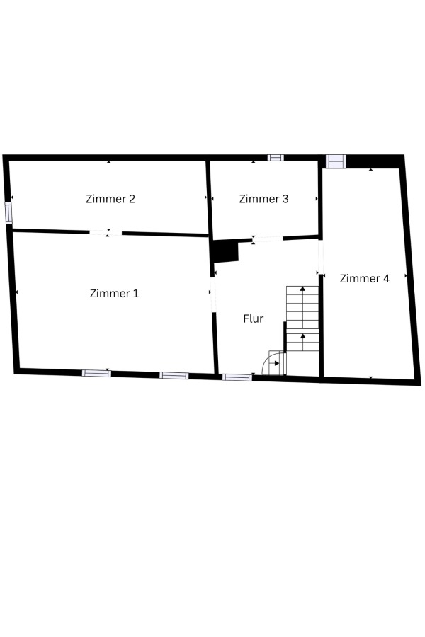 Grundriss OG Einfamilienhaus Leipzig
