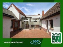 Haus in Trebbichau-Hofansicht Ihr neues Heim in ruhigem D�rfchen am Fu�e des Petersberges