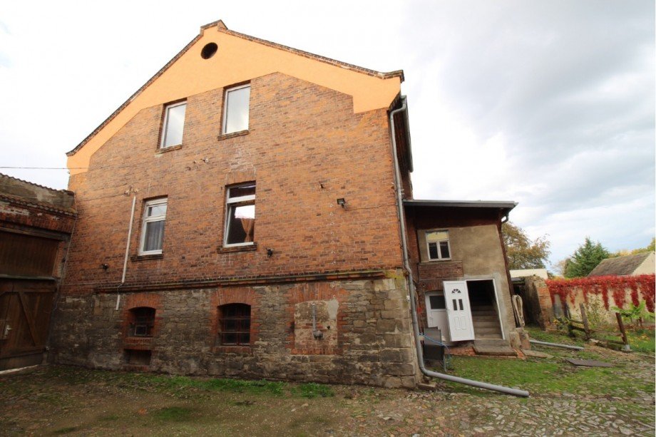 Seitenansicht Bauernhaus Wulfen