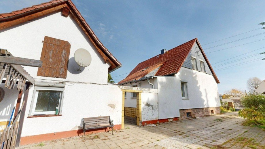 Seitenansicht Einfamilienhaus G�rzig