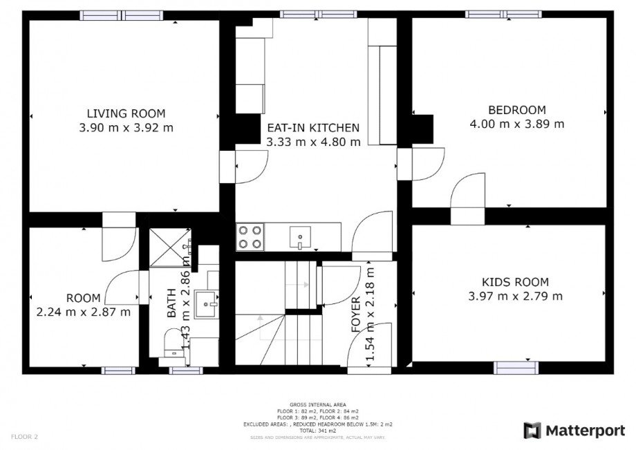Grundriss EG Reihenendhaus Teuchern