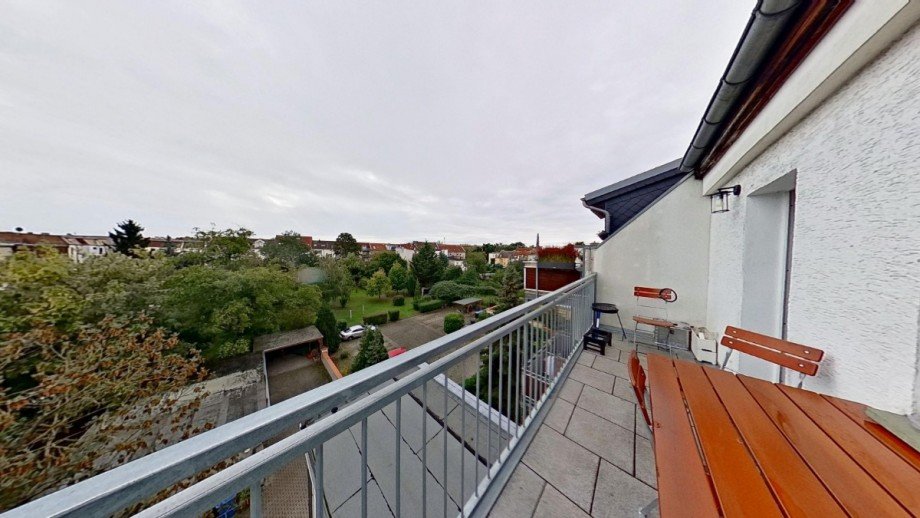 Balkon Dachgeschosswohnung K�then