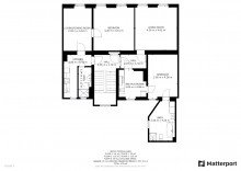 Grundriss 1.OG H�bsches Mietshaus in K�thener Innenstadt mit Ausbaupotenzial