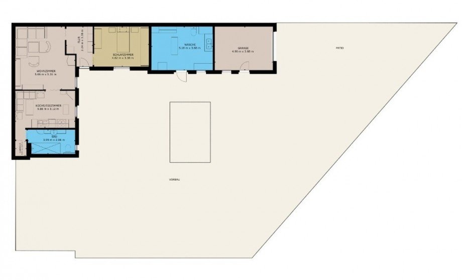 Grundriss Bungalow K�then