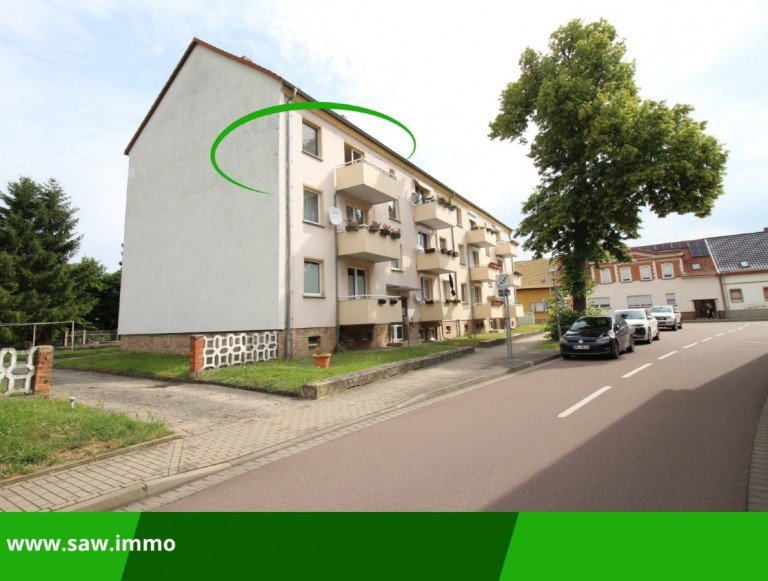 ETW Gr�bzig Verkauf Gr�bzig Etagenwohnung Ohne K�uferprovision! Garage inklusive! 3-Zimmer-Wohnung mit Potenzial in Gr�bzig