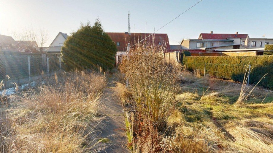 Gartenansicht Reihenendhaus Radegast