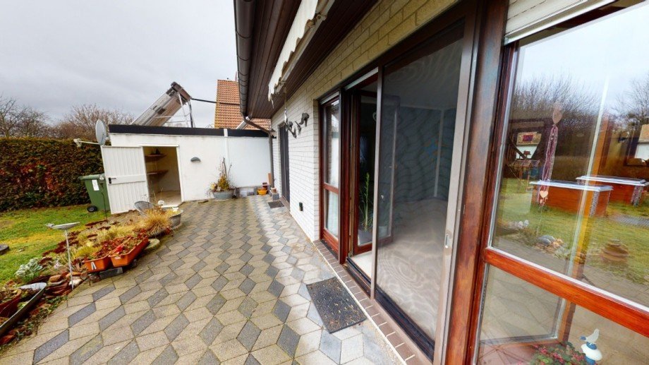 Terrasse Einfamilienhaus Osternienburger Land