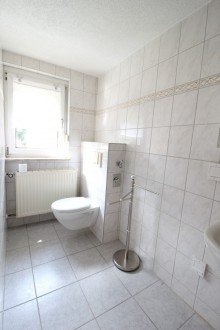 Badezimmer 1 Kleine, niedliche Wohnung mit gro�em Garten auf dem Lande