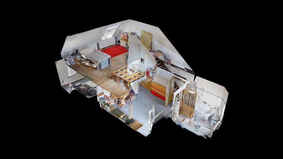 Grundriss Maisonettewohnung K�then/ Anhalt