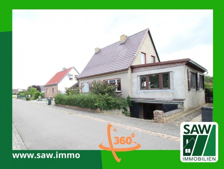 Titelbild Vorderansicht Wei�andt-G�lzau Einfamilienhaus OHNE K�UFERPROVISION!!! Einfamilienhaus mit gro�em Garten in ruhiger Siedlung