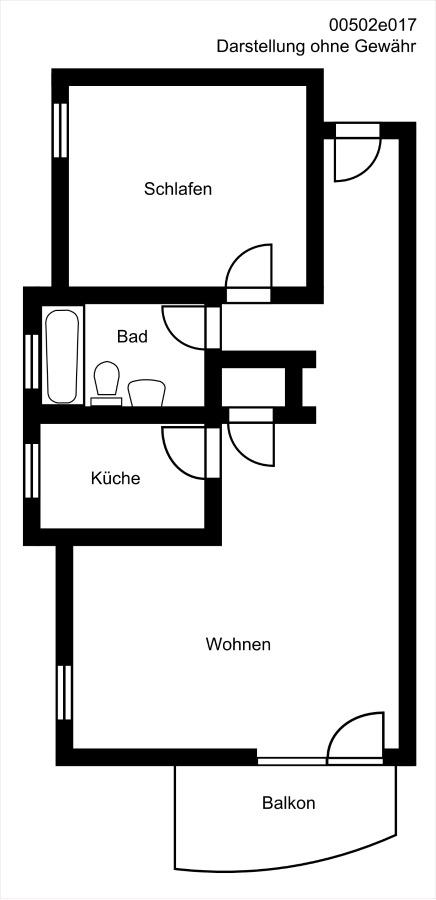 Grundriss Etagenwohnung K�then