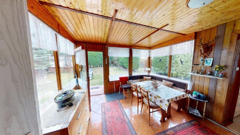 verglaster Vorbau Haus Micheln