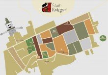 Lageplan Kleine, niedliche Wohnung mit gro�em Garten auf dem Lande