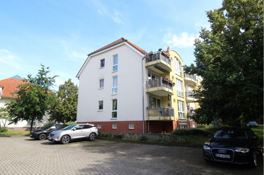 Seitenansicht Dachgeschosswohnung K�then