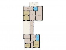 Grundriss EG Ohne K�uferprovision! Einfamilienhaus auf einer Ebene mit Garage, Werkstatt und Garten