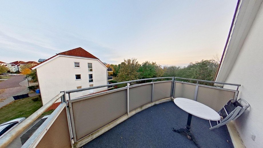 Balkon Dachgeschosswohnung K�then