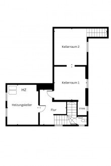 Grundriss KG Ohne K�uferprovision!!! Gem�tliche Doppelhaush�lfte vor den Toren der Kreisstadt