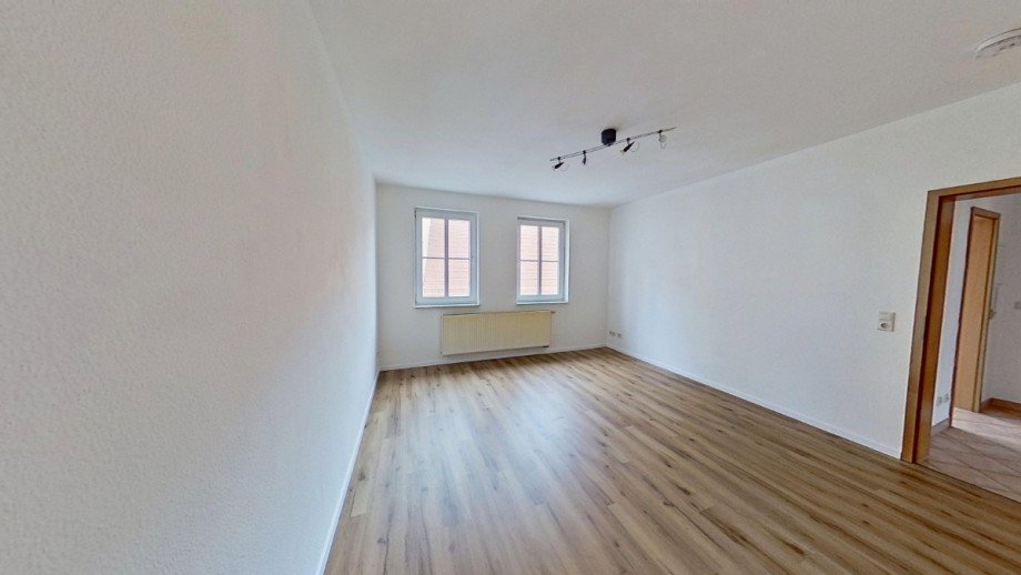 Wohnzimmer Etagenwohnung K�then/ Anhalt