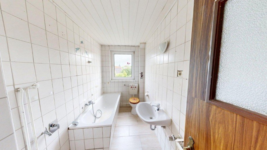 Badezimmer Etagenwohnung Gr�bzig