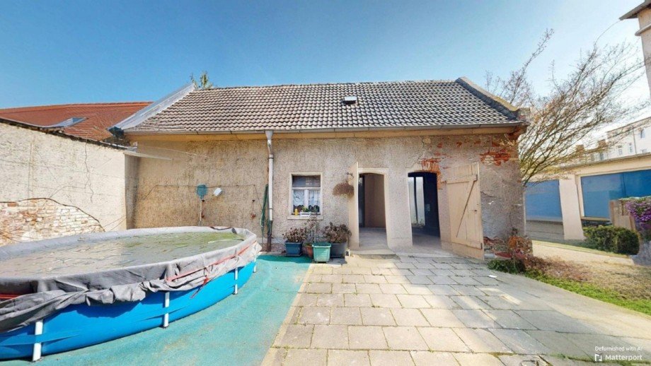 Innenhof mit Hintergeb�ude Mehrfamilienhaus K�then