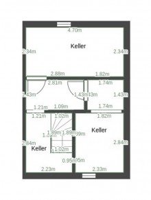 Grundriss KG PROVISIONSFREI!!! Niedliches H�uschen in sch�ner Siedlungslage