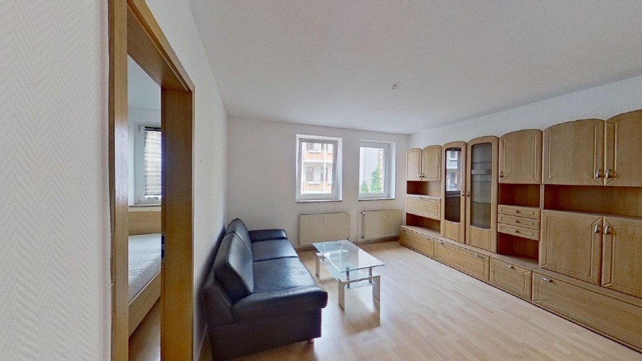 Wohnzimmer Etagenwohnung K�then/ Anhalt