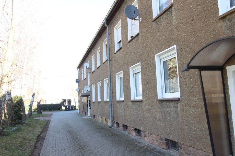 Ansicht Wohnhaus Etagenwohnung K�then