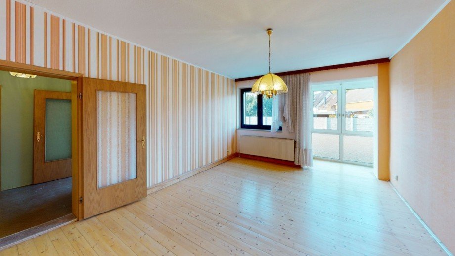 Wohnzimmer Erdgeschosswohnung Stumsdorf